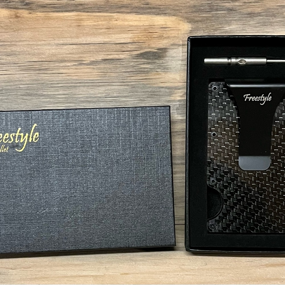 Freestyle Carbon Fiber Money Clip